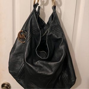 Michael Kors leather hobo purse